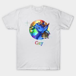 Hydriegous Gay Pride Badge T-Shirt